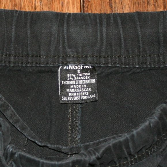 Boy's Black Casual Pants with Side Pockets-Very, Very Good Condition - Picture 2 of 3
